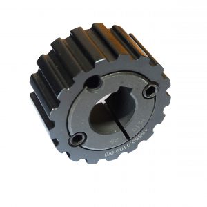 OEM CNC Machining Black Oxidizing spur gear pulley